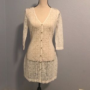 L Space Lace Coverup
